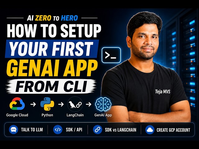 AI Zero to HERO |  Day 3 | LangChain with Google Cloud (GCP) Explained