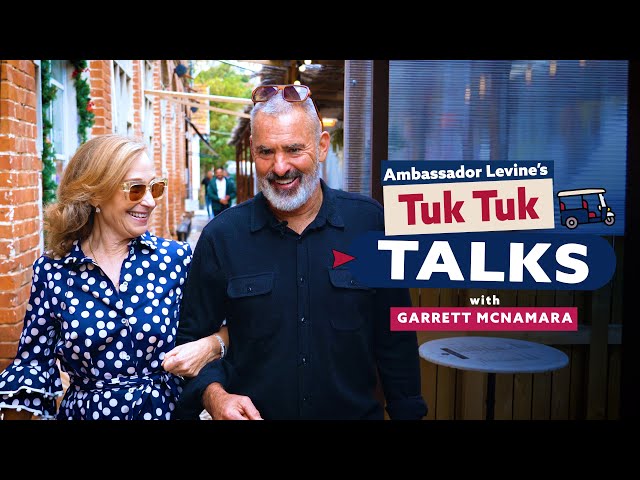 Tuk Tuk Talks with Ambassador Levine - Entrevista a Garrett McNamara