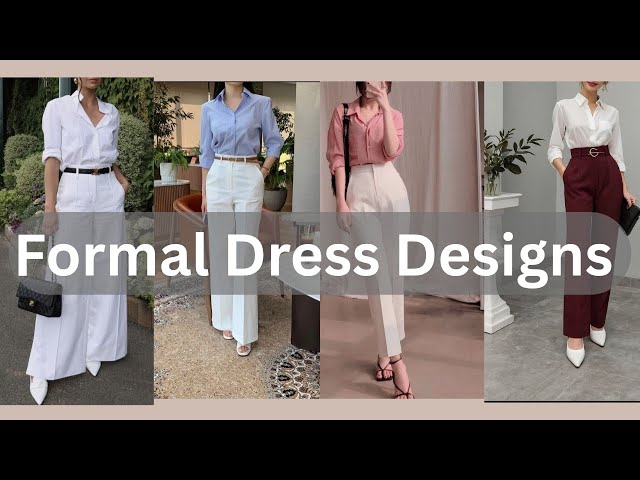 💯  Formal Wear Dresses for Working Women | Dress Design