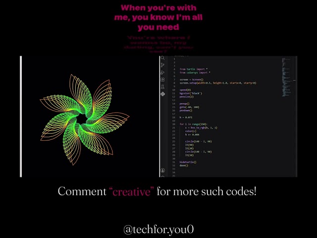 Watch Python Turn Code Into Art!✨