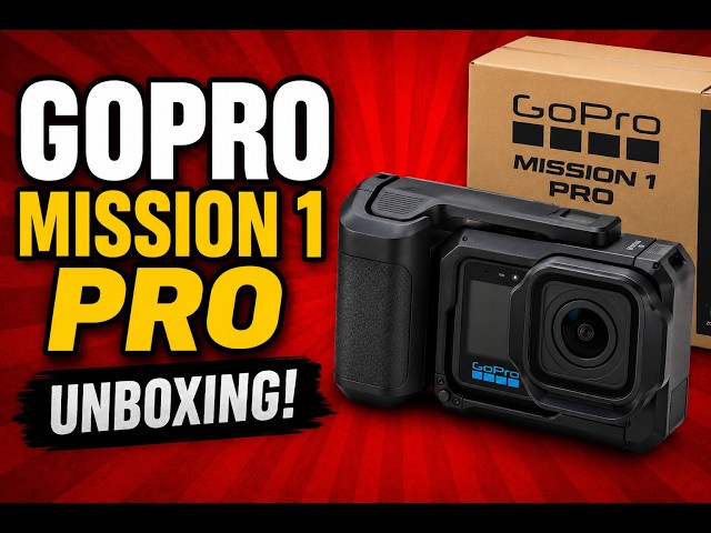 GoPro Mission 1 Pro Unboxing