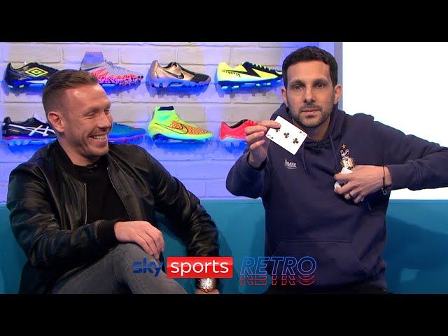 Dynamo performing magic tricks on Soccer AM