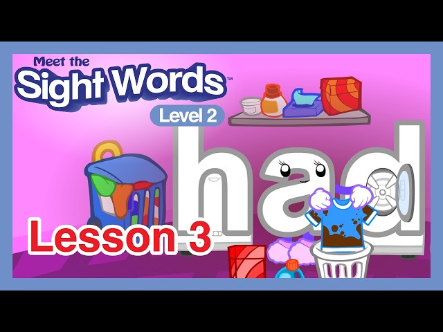Meet the Sight Words Level 2 | Lesson 3: see, here, they, go, his, & on | Preschool Prep Company