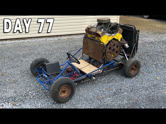 The V8 Go Cart Crank Adapter | Video Everyday Until I Meet Cleetus