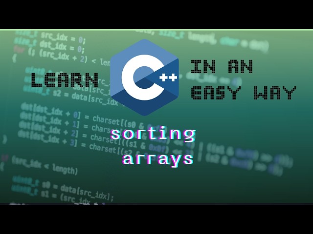 Sorting an array of integers