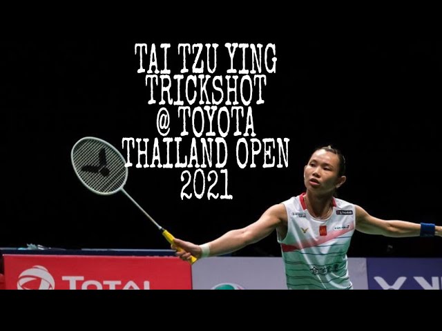 Tai Tzu Ying nice angle | TOYOTA Thailand Open 2021 (w/ trickshot)