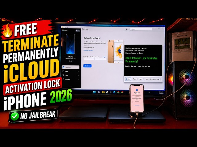 FREE 🔓 Permanently Terminate “iPhone Locked to Owner” Without Jailbreak (No Apple ID or Password!)✅