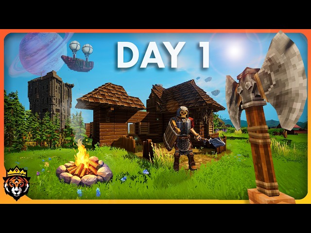 DAY 1 in the NEW Most Anticipated Survival Game of the Year... Everwind