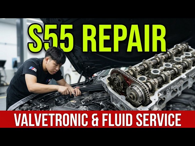 BMW M2 S55 Valvetronic Failure: Fixing The "Deadly Trio" & Complete Fluid Service