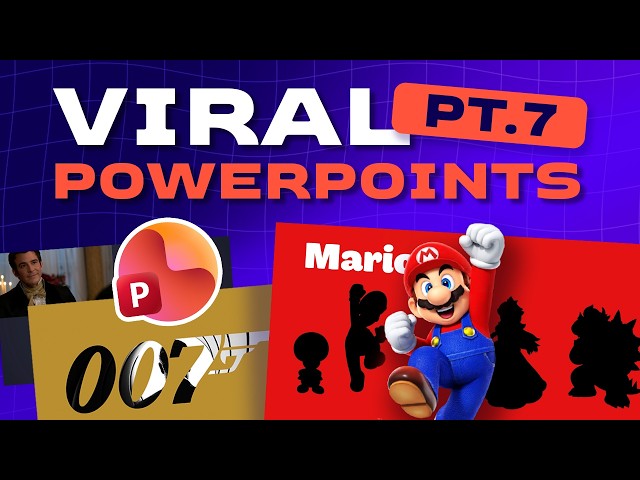 How I made these VIRAL PowerPoint Slides 🔥 (Pt. 7)