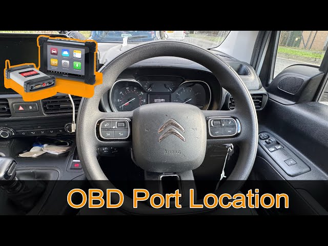 2023 CITROEN BERLINGO - OBD Port Location