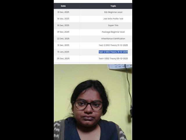 Exam time On Java Basic