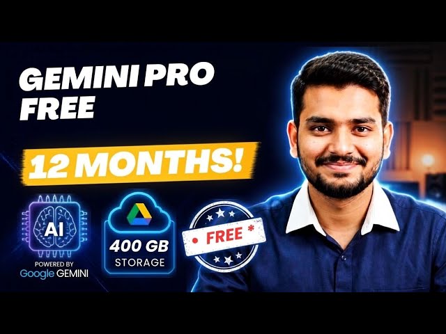 How to Get Google Gemini Advanced FREE for 1 Year (Official Method) - Step by Step