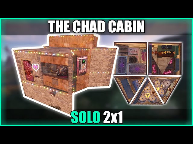 THE CHAD CABIN | 2x1 Solo Starter Base 🏠 *2023*