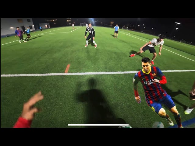 MESSI DRIBBLING vs REAL PLAYERS | INSANE