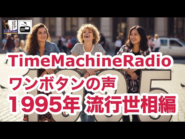 TimeMachineRadioワンボタンの声 1995年流行世相編