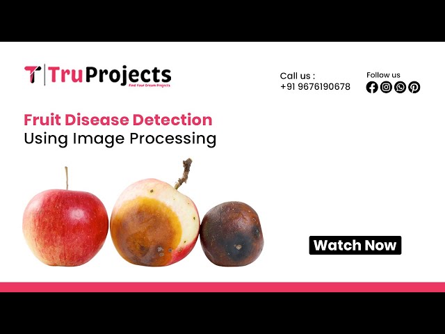 Fruit disease detection using Image Processing