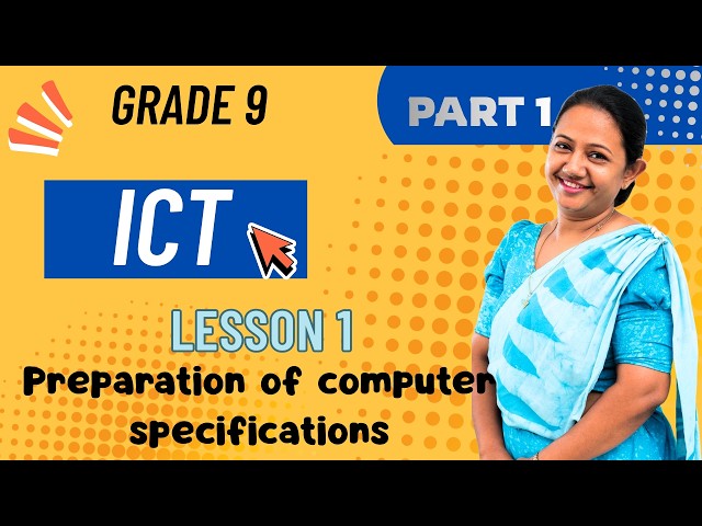 Grade 9 ICT | Portable and Non-Portable Computers |Lesson 01|English Medium| ICT with Maduka Teacher