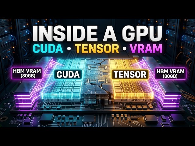 Inside a GPU: CUDA Cores, Tensor Cores & VRAM Explained | AI Infrastructure Ep. 2