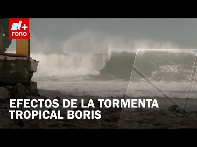 This is how Acapulco wakes up after the impact of Boris