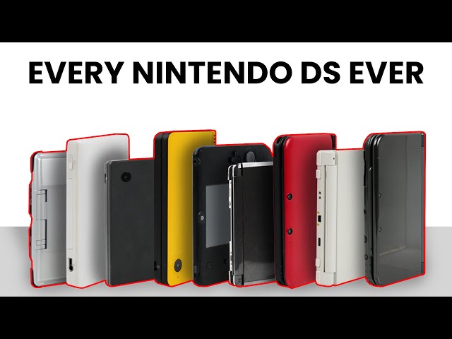 I Bought Every Nintendo DS Ever (2004-2015)