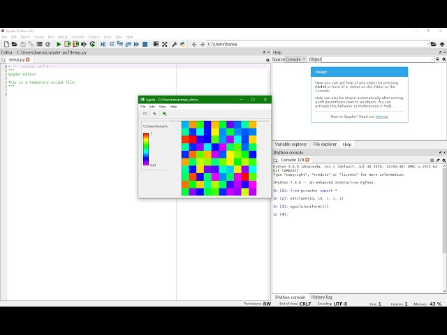 Set up PCRaster in Windows using Anaconda
