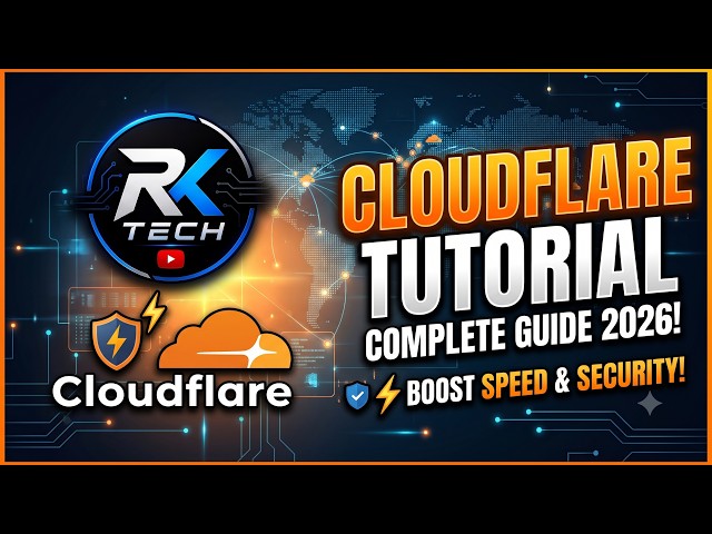 Complete Cloudflare Tutorial for Beginners | Rk Tech