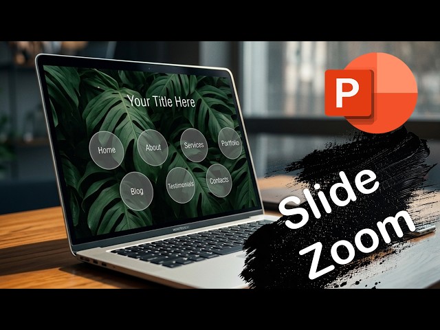 How to Create an Interactive Zoom Slide in PowerPoint | Step-by-Step Tutorial