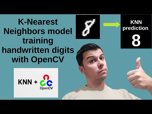 Train a Handwritten Digit Recognizer with OpenCV KNN