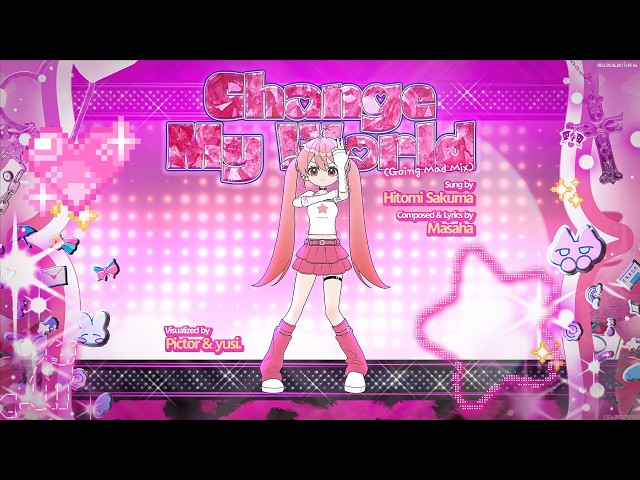 [EZ2ON BGA] Change My World (Going Mad Mix) - Hitomi Sakuma