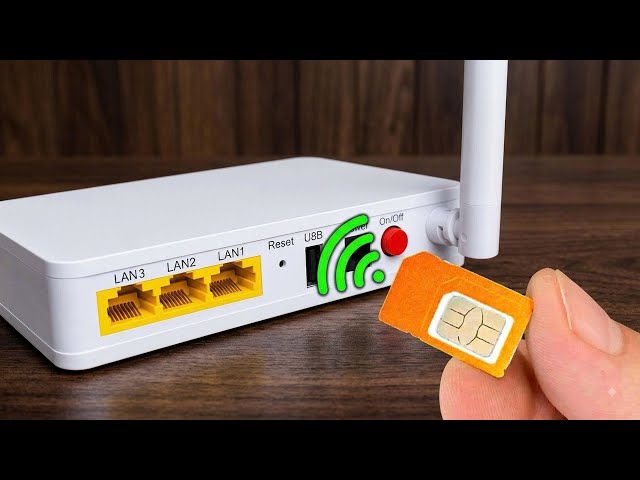 Almost Nobody Knows This Secret! Put a SIM Card in Your WiFi Router and See the Surprising Result.