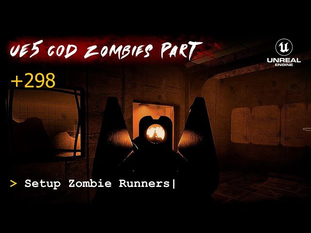 UE5 CoD Zombies Tutorial Part 298: Setup Zombie Runners