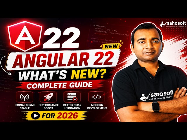 Angular 22 Released: Everything You Need to Know 💥 Complete Guide 2026 😲 BIGGEST UPDATE?