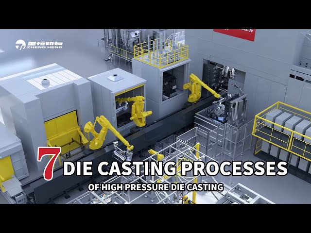 7 die casting processes of high pressure die casting