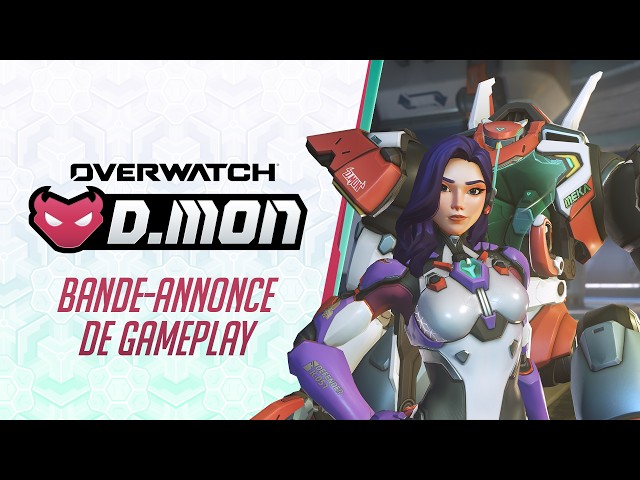 D.Mon | Bande-annonce de gameplay du nouveau personnage | Overwatch