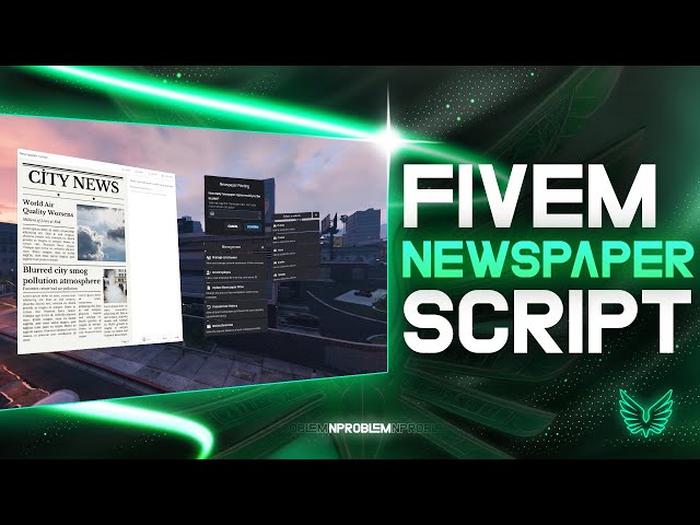 FiveM Advanced Newspaper ( Full In-Game Journalism System ) [QBCore, QBX, ESX]