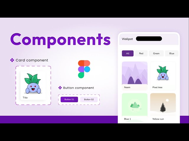 Create components in figma easily