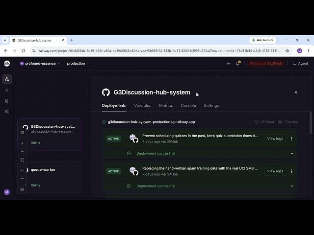 Smart Discussion Forum (Finished) — Part 5