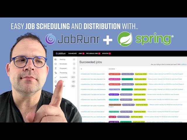 Spring Boot and JobRunr: easy job distribution and scheduling