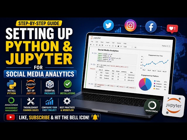 Setting Up Python and Jupyter for Social Media Analytics_training