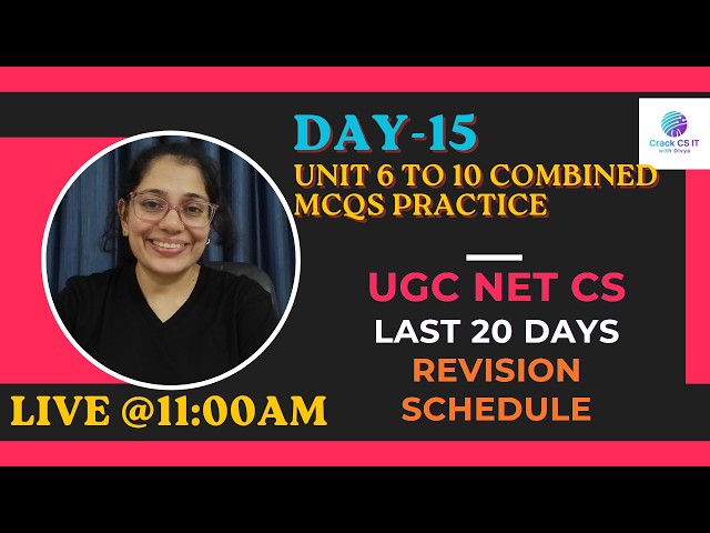 🔥 UGC NET Rapid Revision Series | DAY-14 UNIT 6 TO 10 MCQS PRACTICE