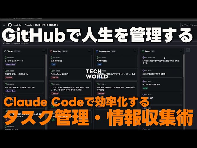 [Moving away from Notion] How a foreign IT engineer manages his life with GitHub