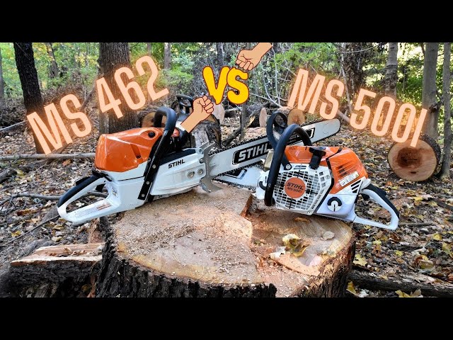 STIHL MS 500i vs STIHL MS 462