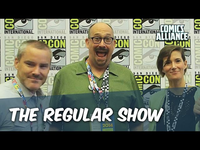 The Cast And Creators Of 'Regular Show' At Comic-Con 2014, Part 1