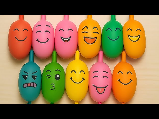 Making Slime With Transparent Balloons - Relaxing Sound -Satisfying Slime