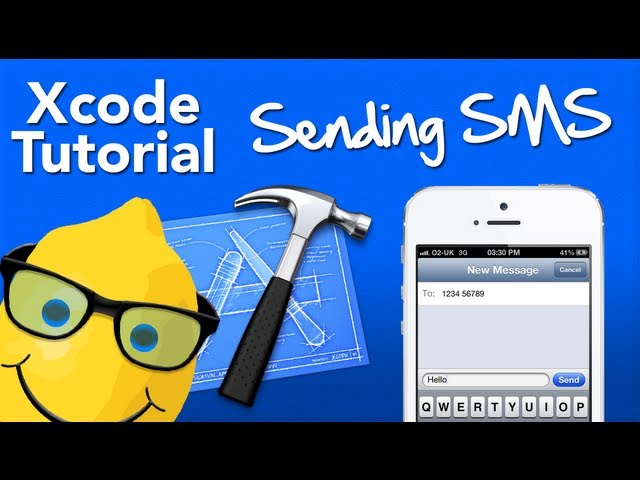 XCode 4.5 Tutorial Sending An SMS - Geeky Lemon Development