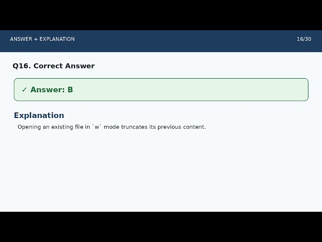 NCERT Class 12 Chapter 2 File Handling | 30 Important MCQs | CBSE | Python |