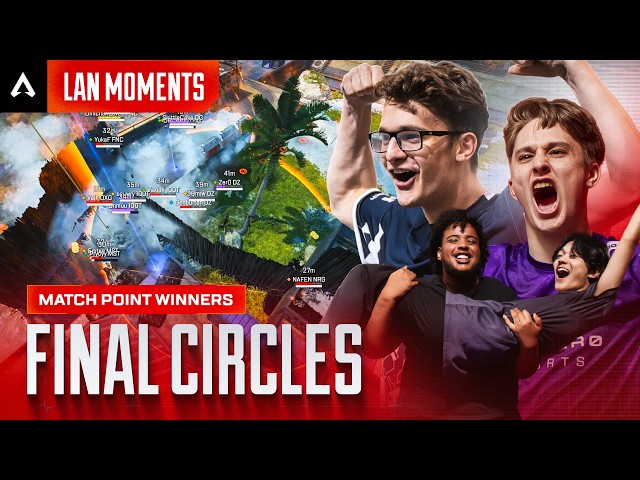 EVERY LAN Winning Final Circle in ALGS HISTORY!