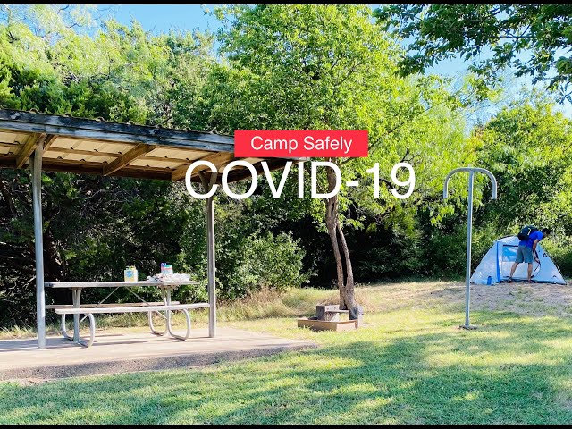 Explore Dallas - Safe Camping during Covid ( Joe Pool Lake, Cedar Hill State Park )