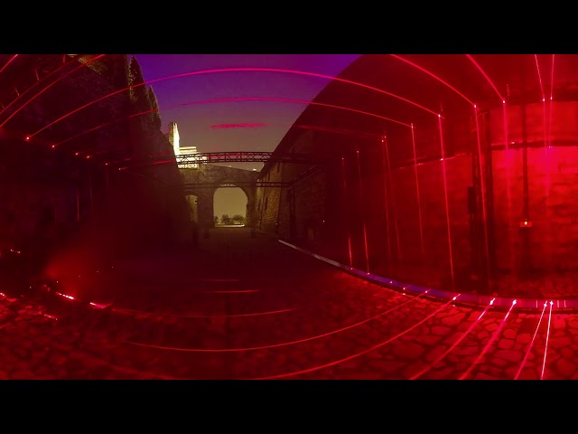 Laser Volume - Reflection 1 [Tunnel] | 360° timelapse experience | Cidneon 2018